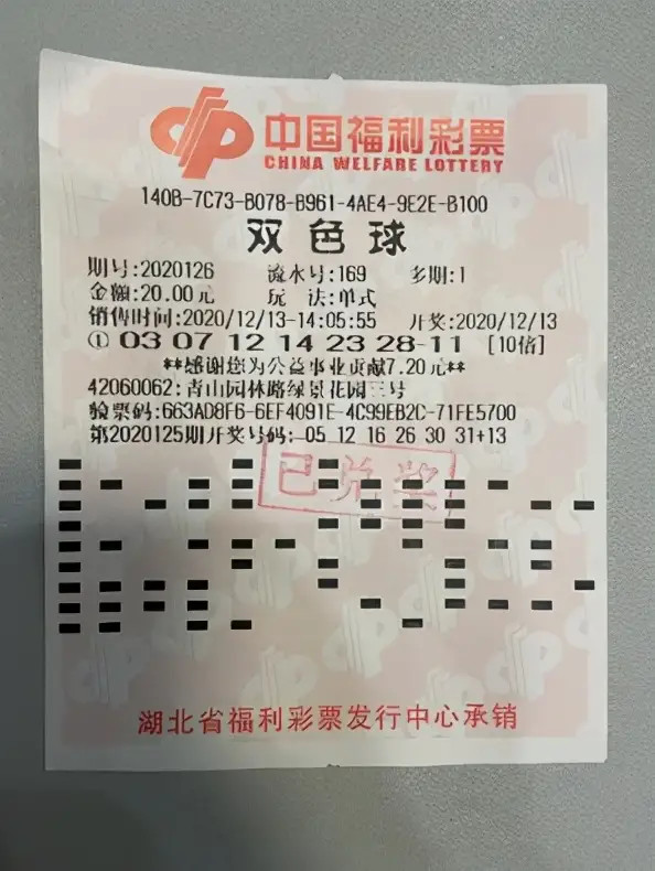 乐彩网用户彩站喜中双色球第2008124期700万大奖